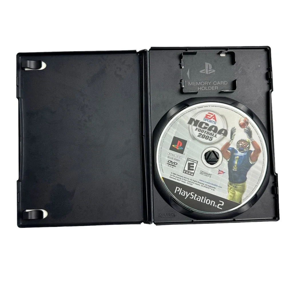 NCAA‎ Football 2005 Sony PlayStation 2 PS2 No Manual
